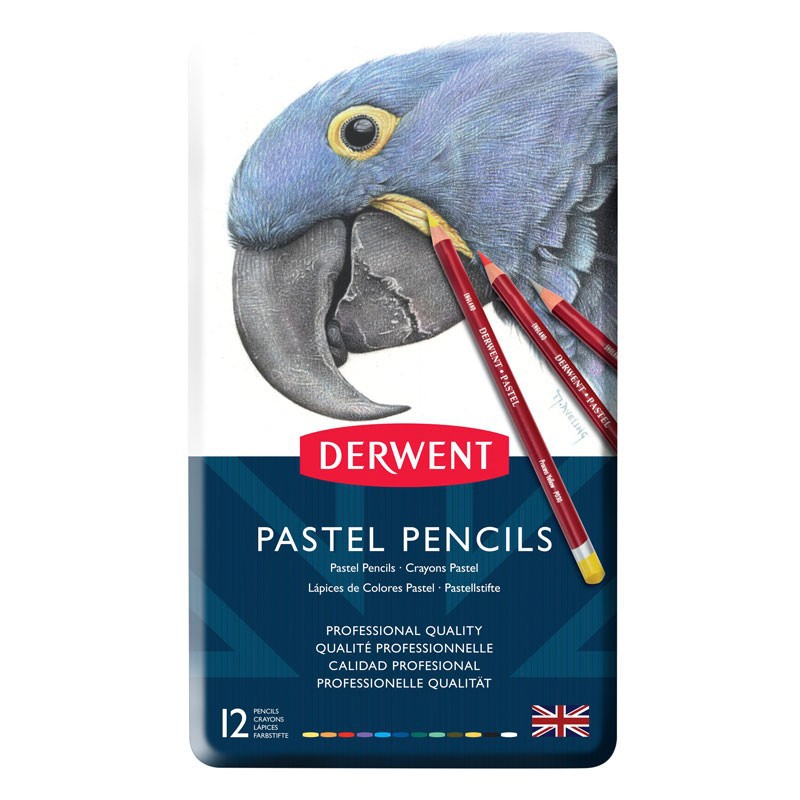 Set 12 creioane Pastel Pencil Derwent