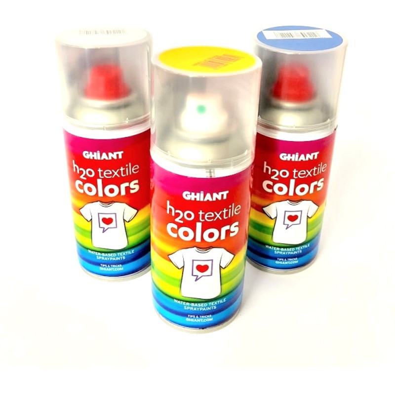 Culori textile spray H2O Textile Colors Ghiant