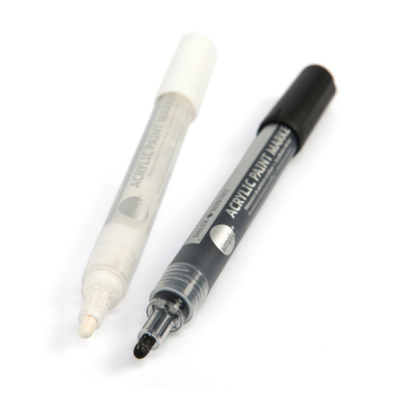 Set 5 marker acrilic Simply Daler Rowney