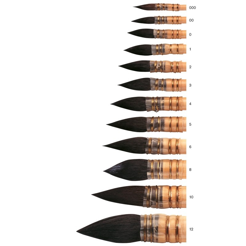 Pensula par veverita Pointed Wash Winsor & Newton