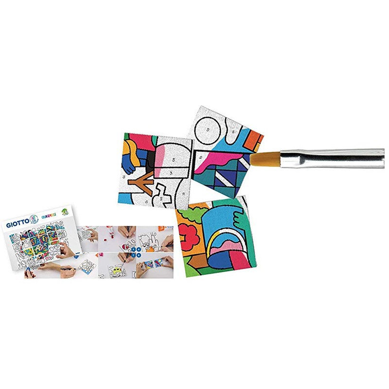 Set creativ Color&Puzzle Giotto