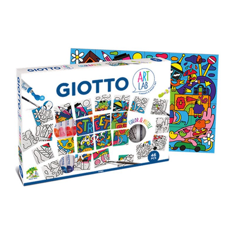 Set creativ Color&Puzzle Giotto