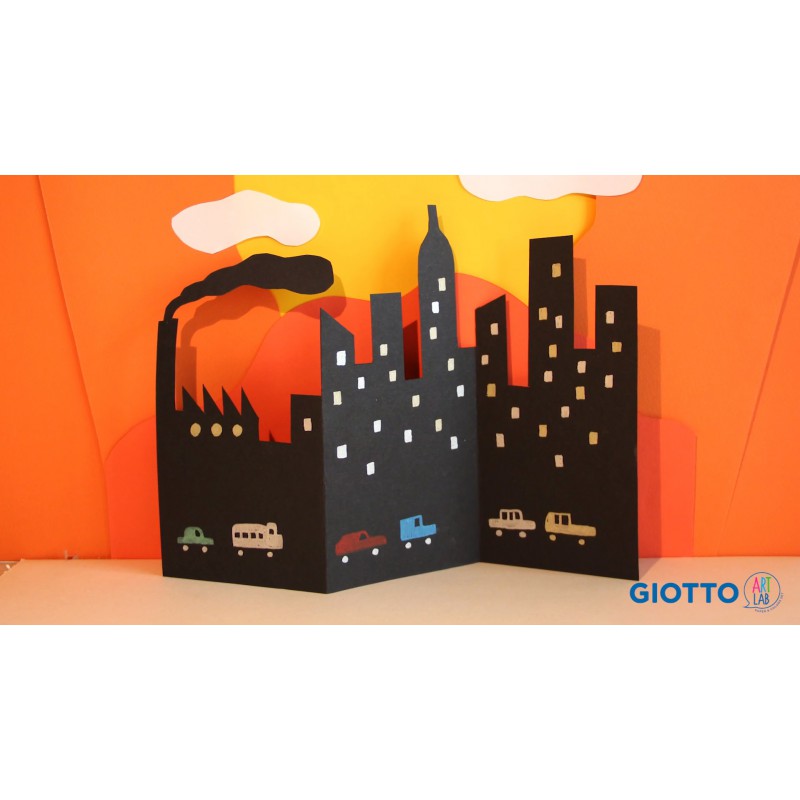 Set creativ Crazy Black Art Lab Giotto