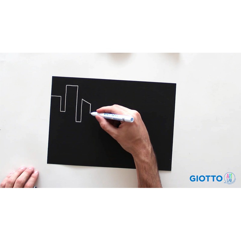 Set creativ Crazy Black Art Lab Giotto