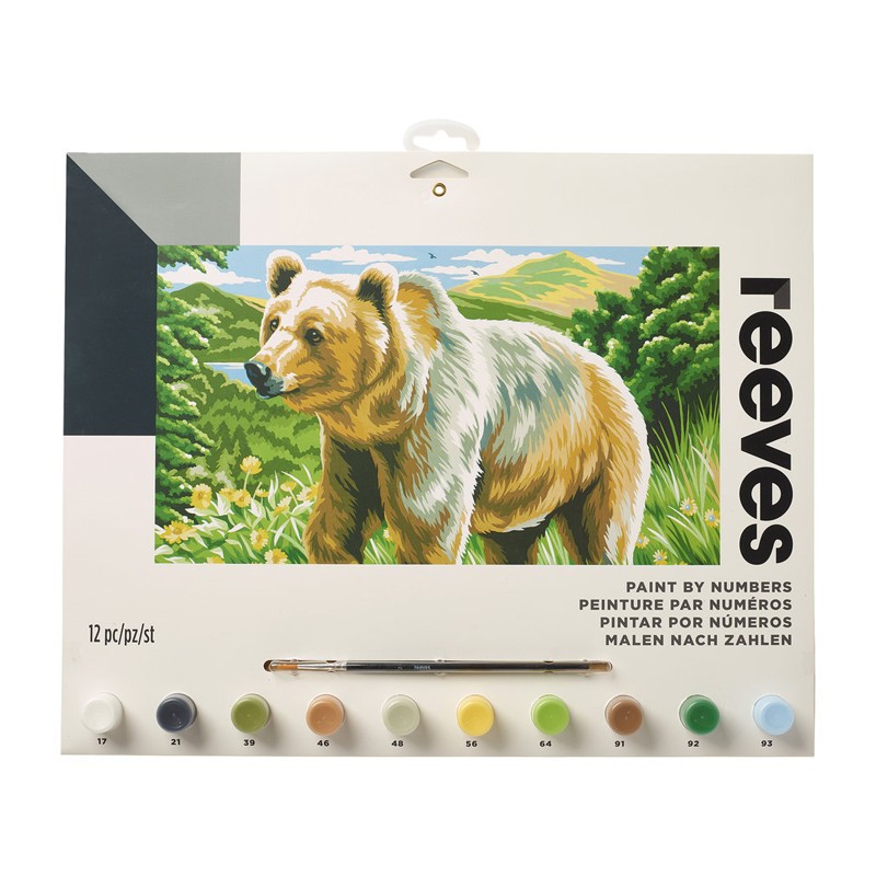 Pictura pe numere ”North America Bear” Reeves