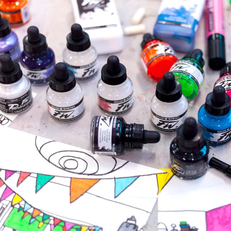 Cerneala acrilica FW Daler Rowney