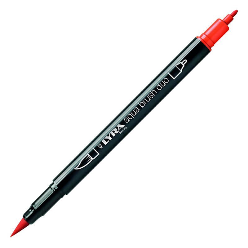Set 12 marker acuarela Aqua Brush Duo Lyra