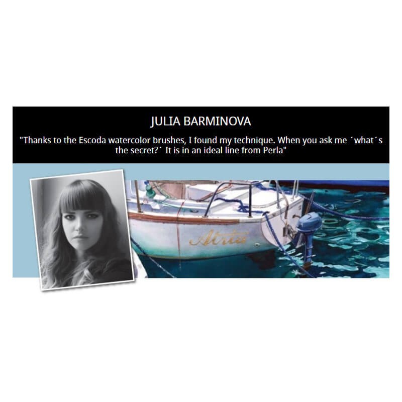 Pensule Escoda Julia Barminova Signature Set