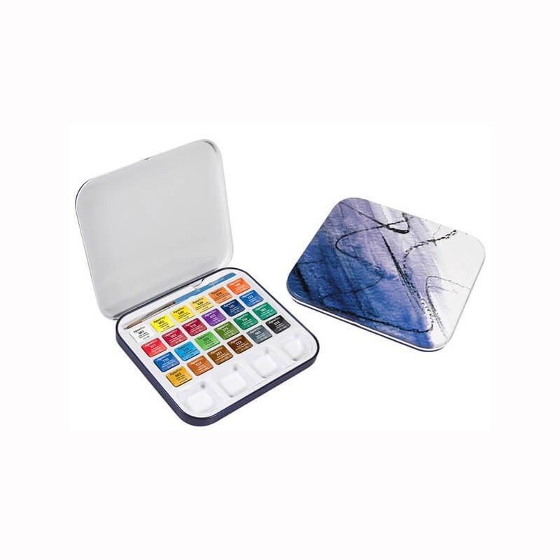 Set 24 culori acuarelabile godete Aquafine