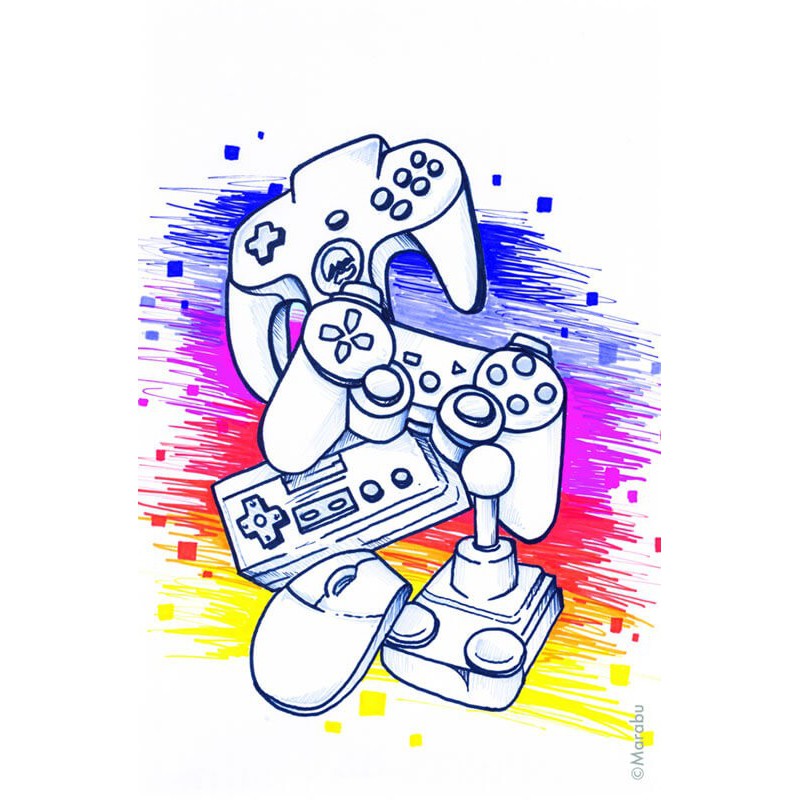 Marker permanent Graphix Marabu