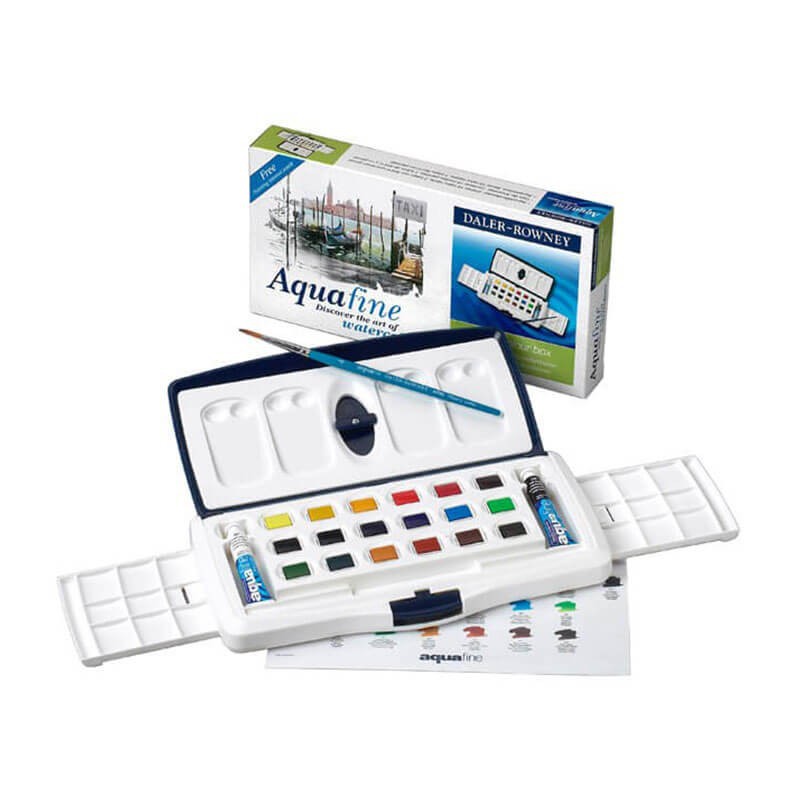 Set 20 culori acuarela Aquafine Daler Rowney