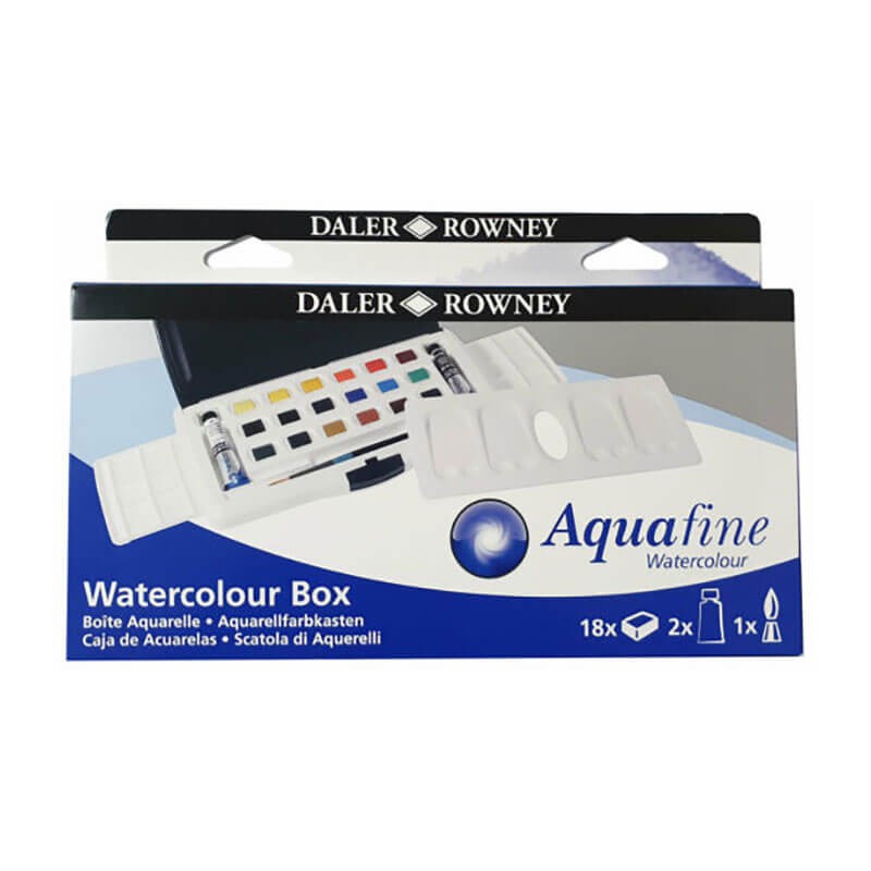 Set 20 culori acuarela Aquafine Daler Rowney