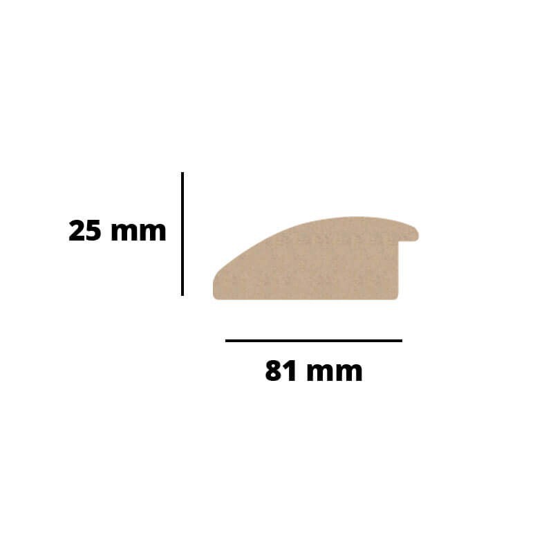 Profil rama plastic OZL8450