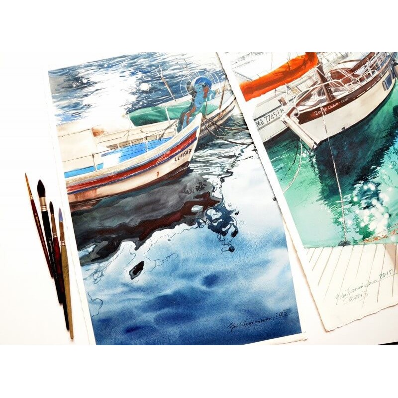 Pensule Escoda Julia Barminova Signature Set