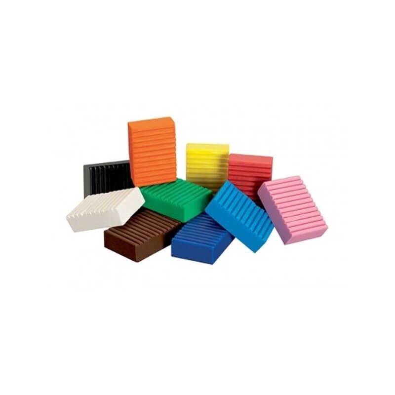 Set plastilina 10 culori Patplume Giotto