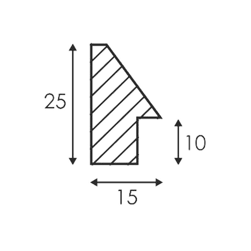 Profil rama lemn 273ON