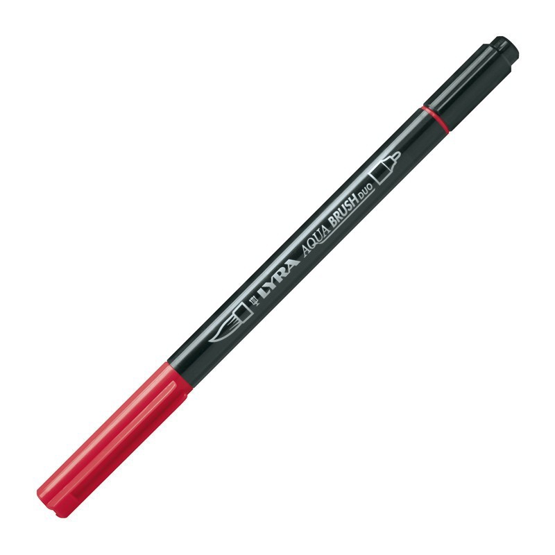 Set 6 markere acuarela Primary Aqua Brush Duo Lyra