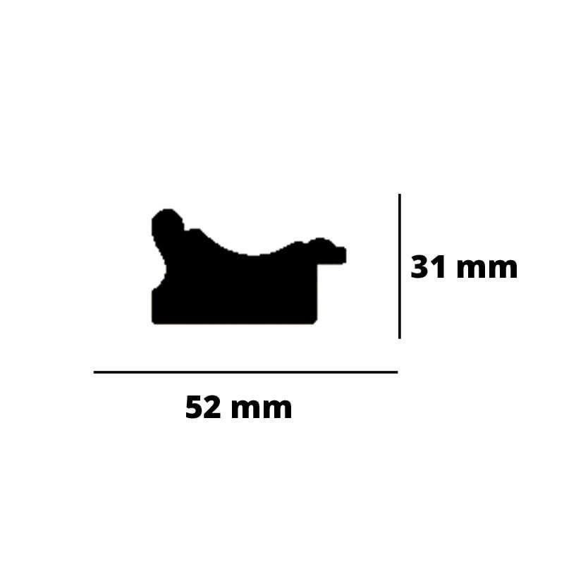 Profil rama plastic 5218