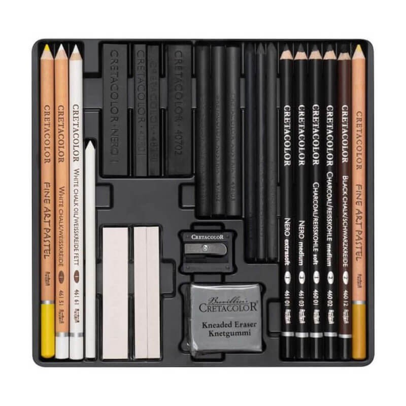 Set desen Wolf Box Cretacolor