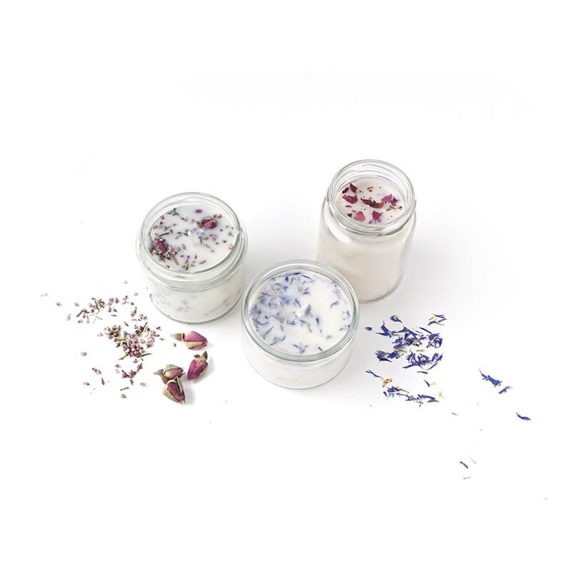 Kit lumanari flori uscate Graine Creative