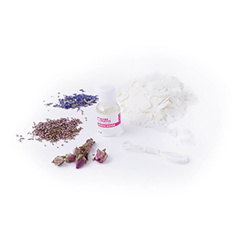 Kit lumanari flori uscate Graine Creative