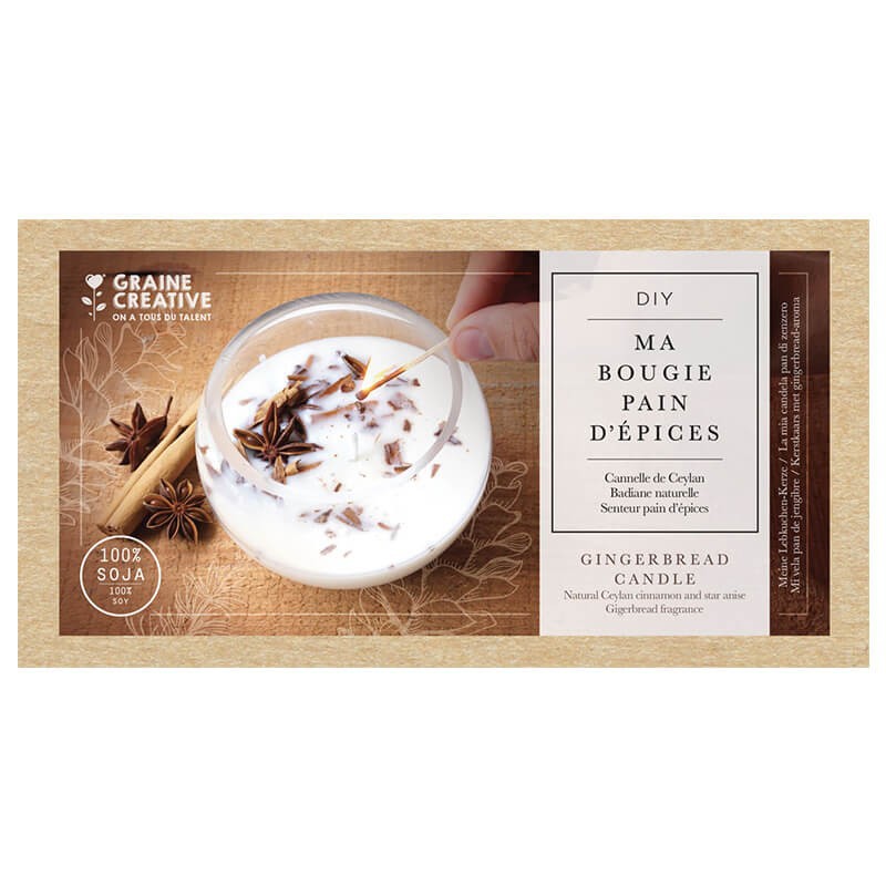 Kit lumanari winter spices Graine Creative