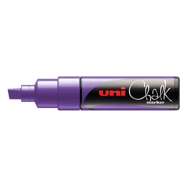 Marker creta lichida 8mm PWE-8K Uni Chalk