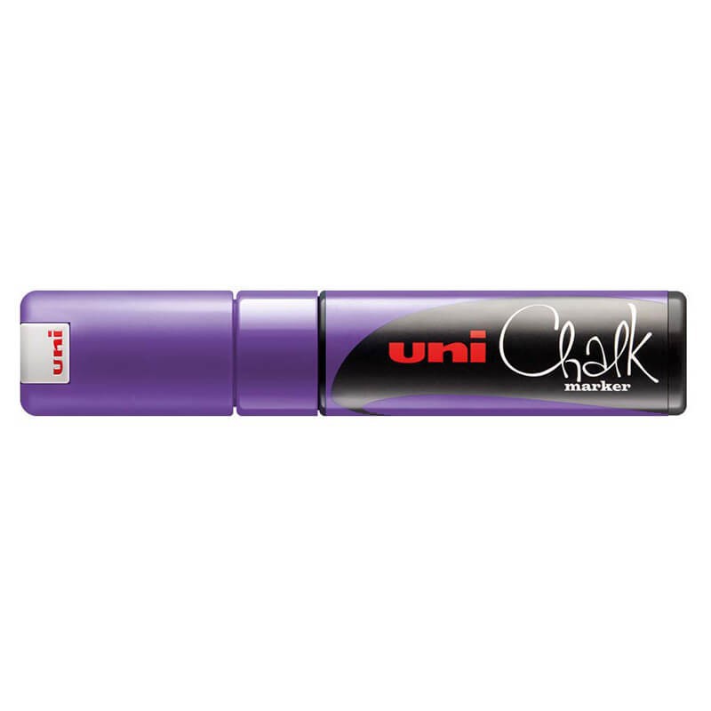 Marker creta lichida 8mm PWE-8K Uni Chalk