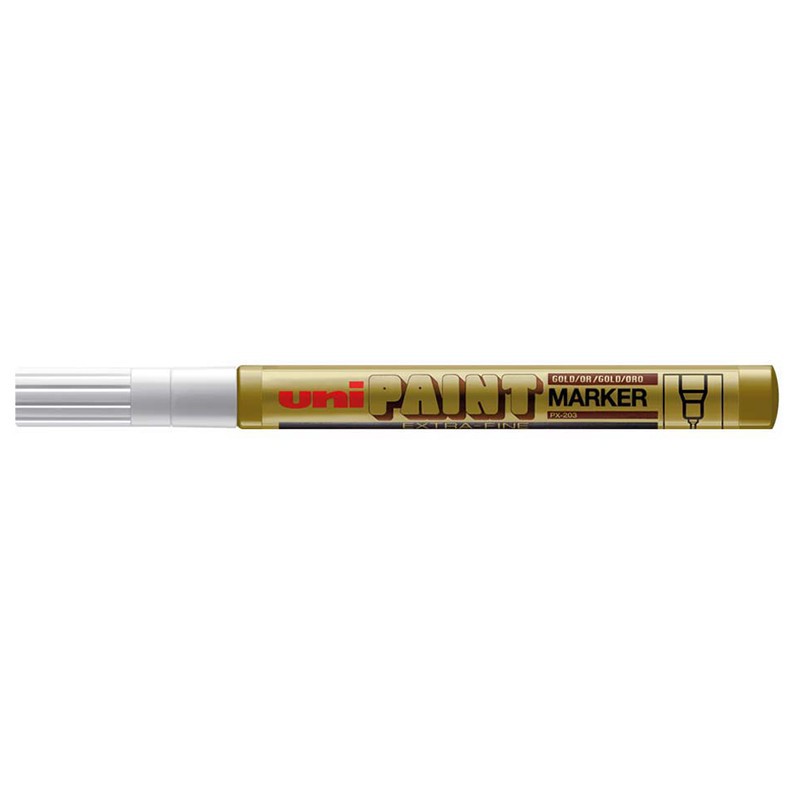 Marker vopsea permanenta varf metalic 0.8mm PX-203 Uni Paint