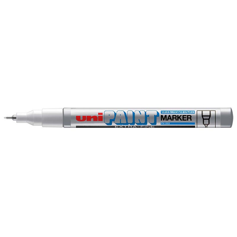 Marker vopsea permanenta varf metalic 0.8mm PX-203 Uni Paint