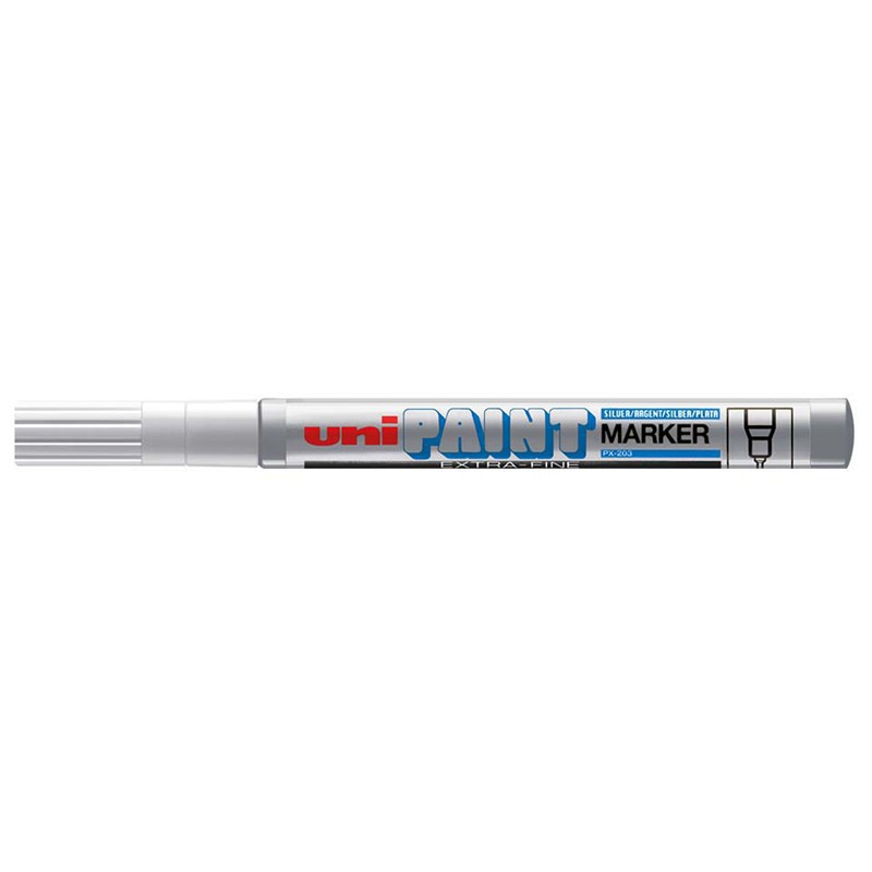 Marker vopsea permanenta varf metalic 0.8mm PX-203 Uni Paint