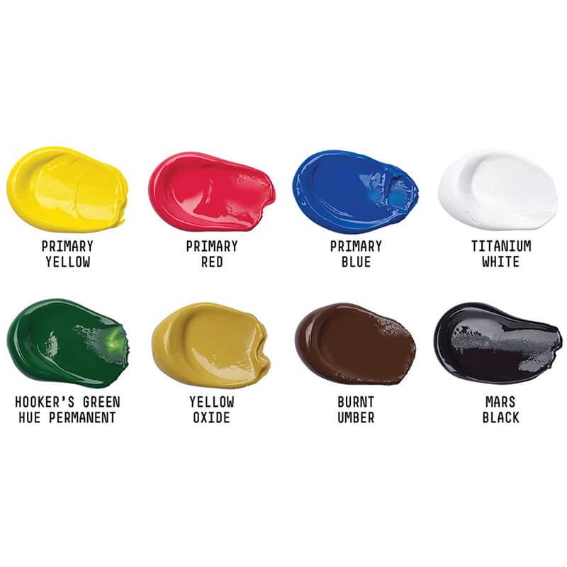 Set culori acrilice Basic Starter Box Liquitex