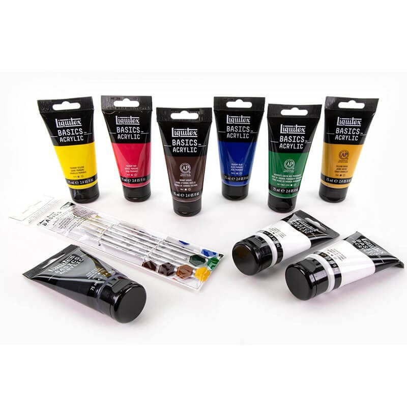 Set culori acrilice Basic Starter Box Liquitex
