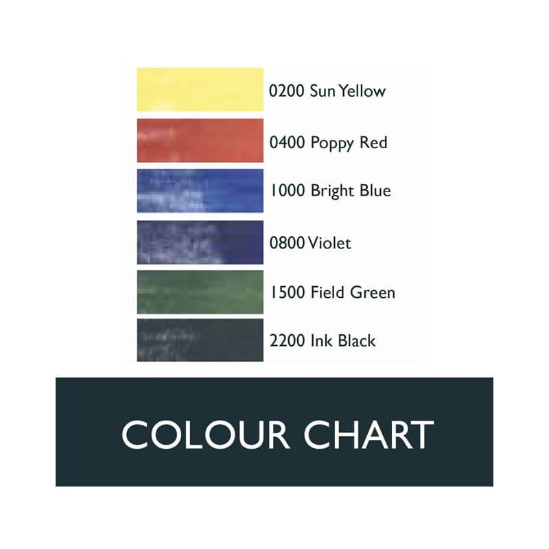 Set 6 creioane Inktense Blister Derwent