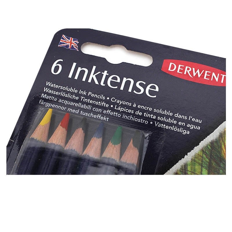 Set 6 creioane Inktense Blister Derwent