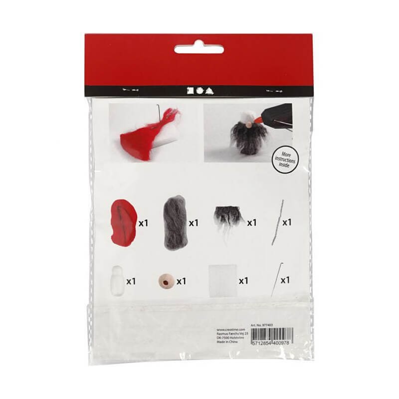 Kit mini creativ Craciun Gnom 3