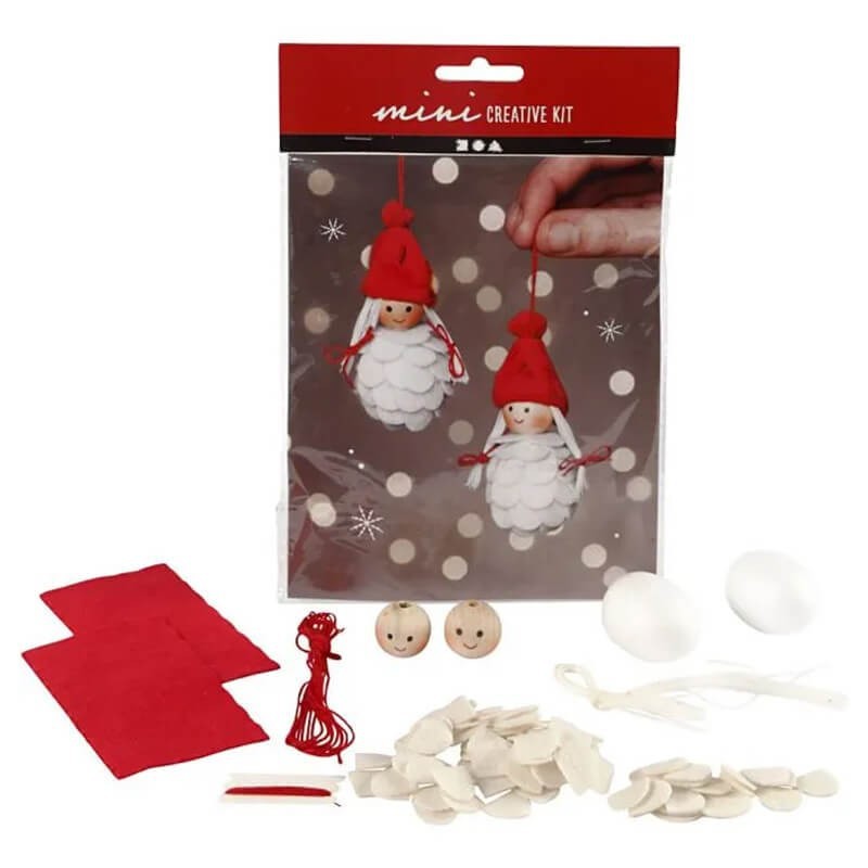 Kit mini creativ Craciun fetita elf