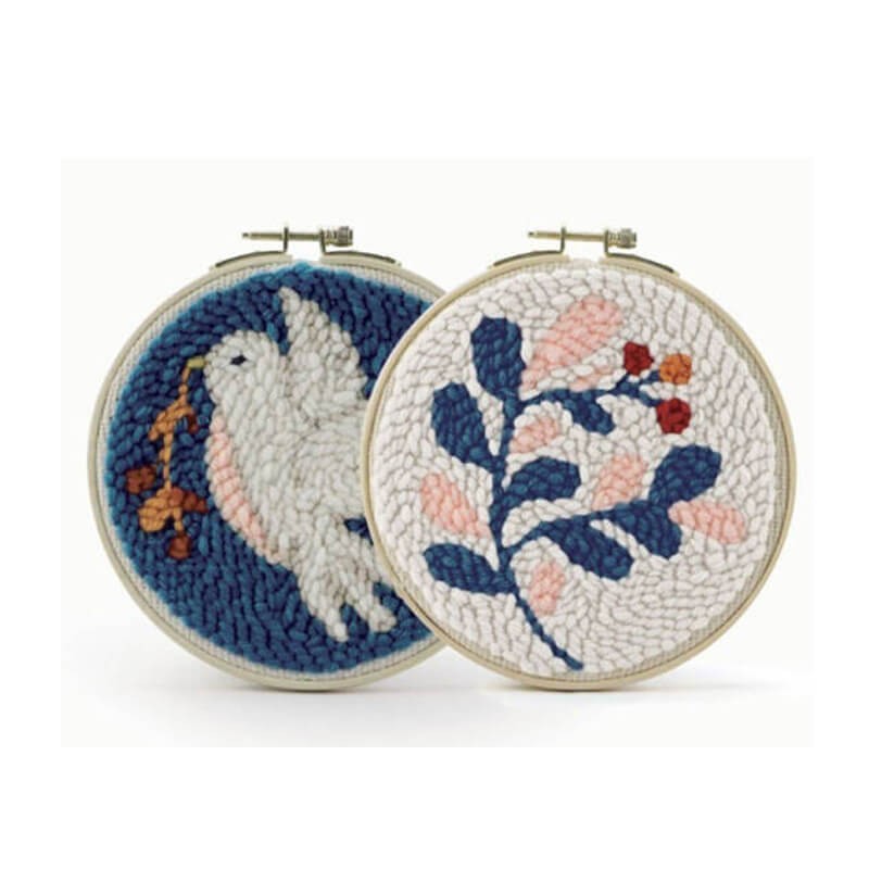 Kit broderie punch needle Diptyque Graine Creative