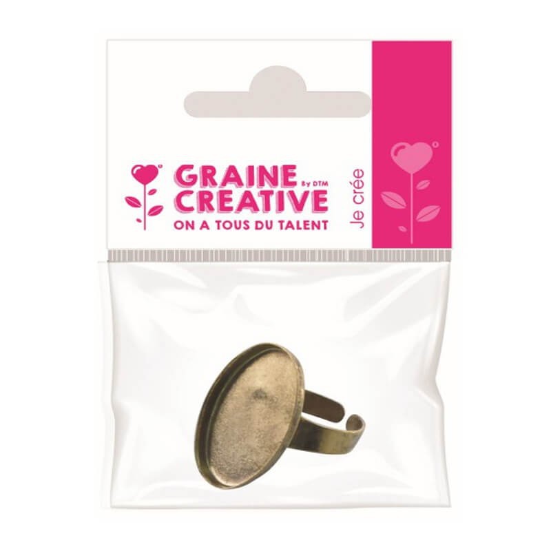 Inel oval Graine Creative