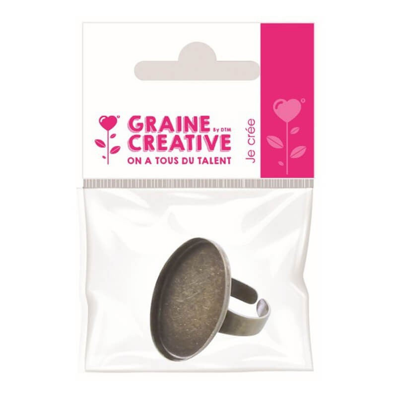 Inel oval Graine Creative