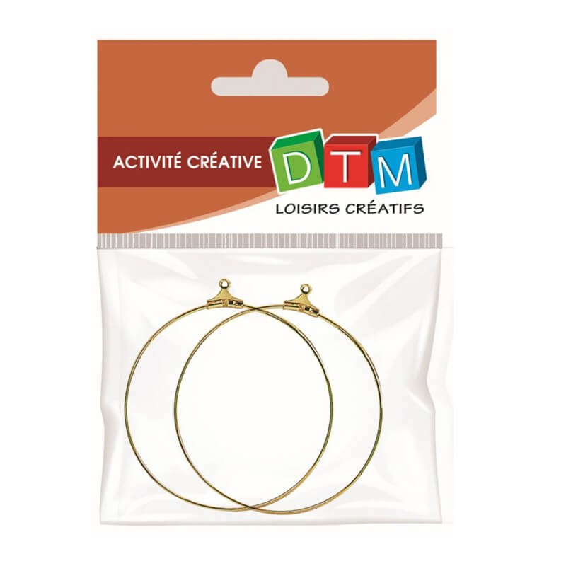 Set 2 cercei creole Graine Creative