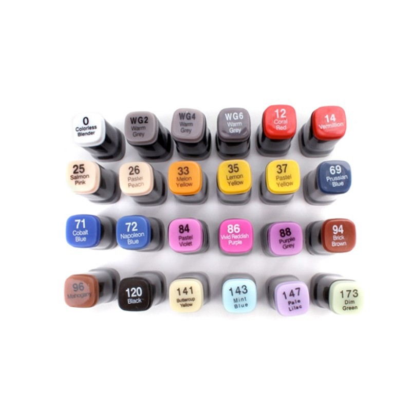 Set 24 marker dublu