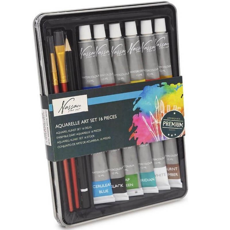 Set acuarela 16 piese