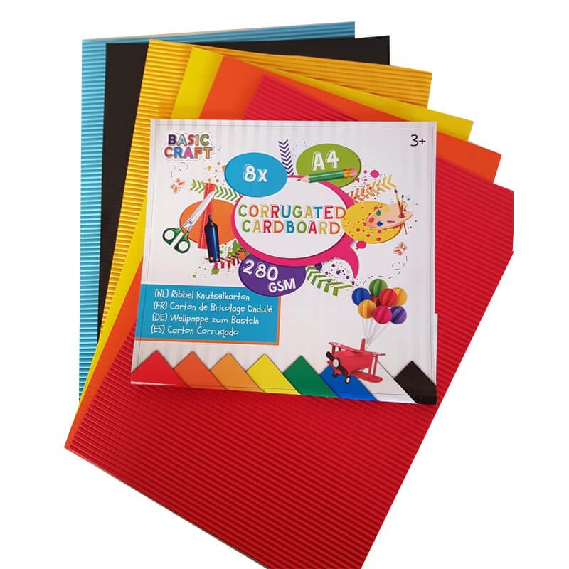 Set 8 carton corugat A4