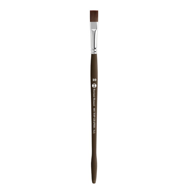 Pensula pictura lata sintetic Top Graphic seria 601 Borciani Bonazzi