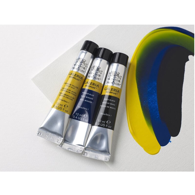 Set 20x12ml culori acrilice Galeria Winsor Newton