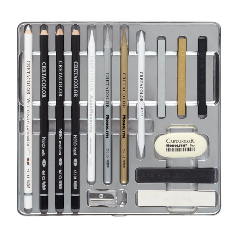Set desen The Diamond Box Cretacolor
