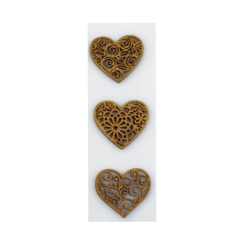 Set 3 decor inimi