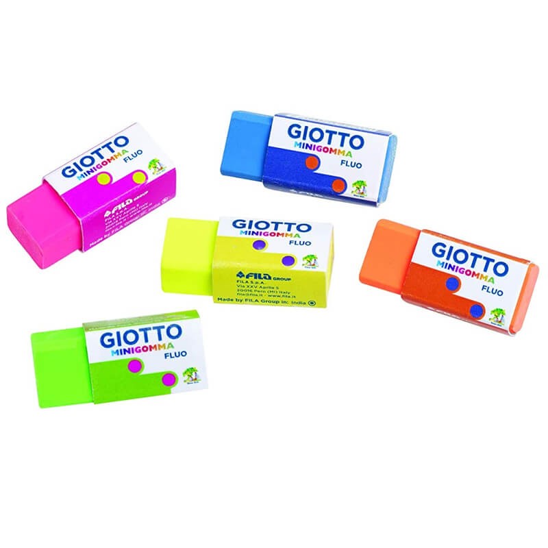 Set 5 radiere Fluo Giotto