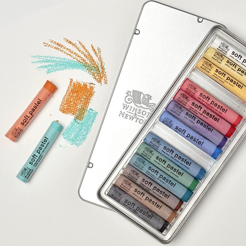 Set 15 pastel soft Winsor Newton